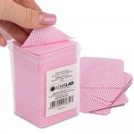 Dischete / servetele perforate pentru unghii 200 bucati Roz Cod 38797 Dischete / servetele perforate pentru unghii 200 bucati Roz Cod 38797